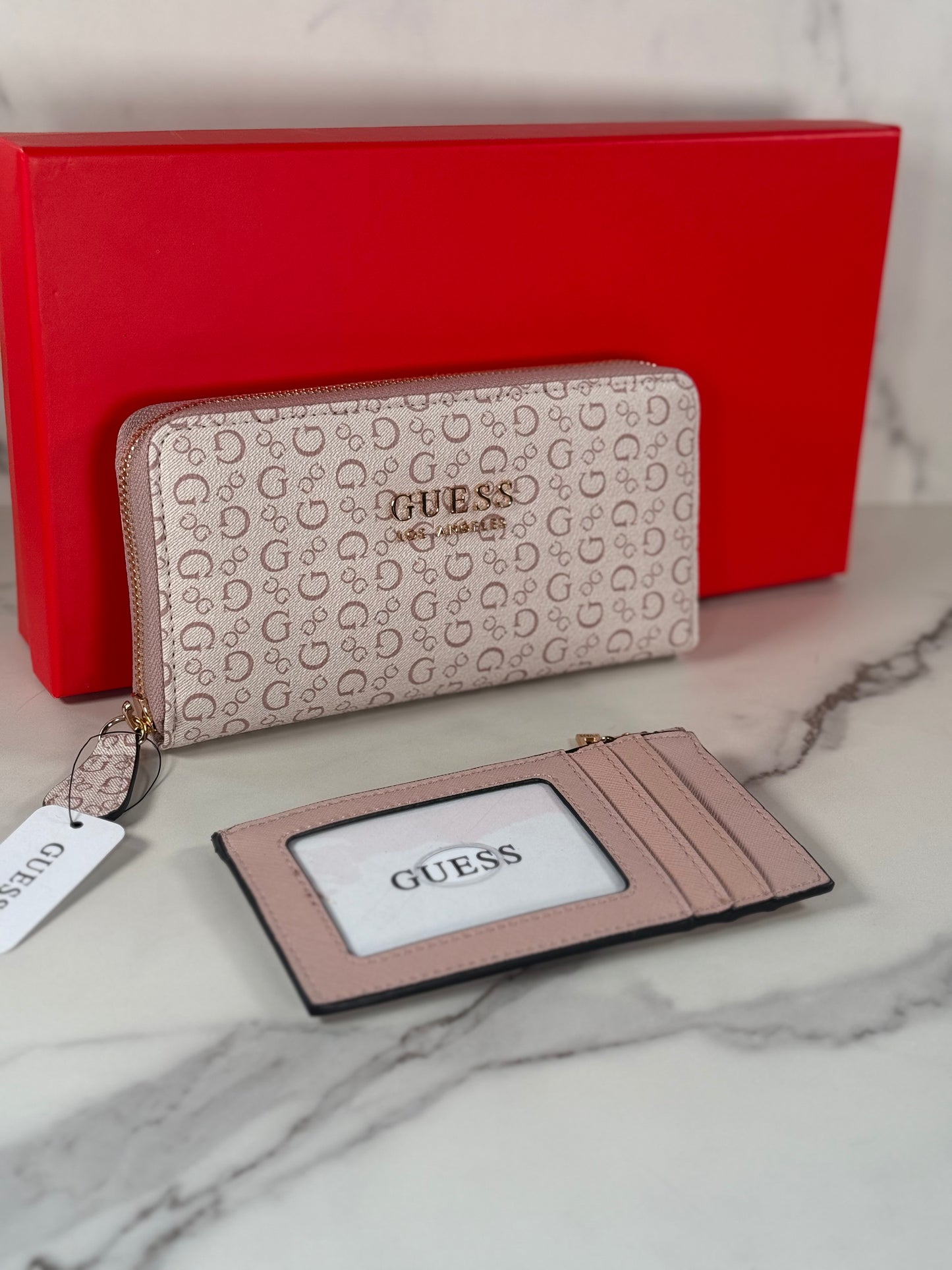 Billetera + Tarjetero Guess