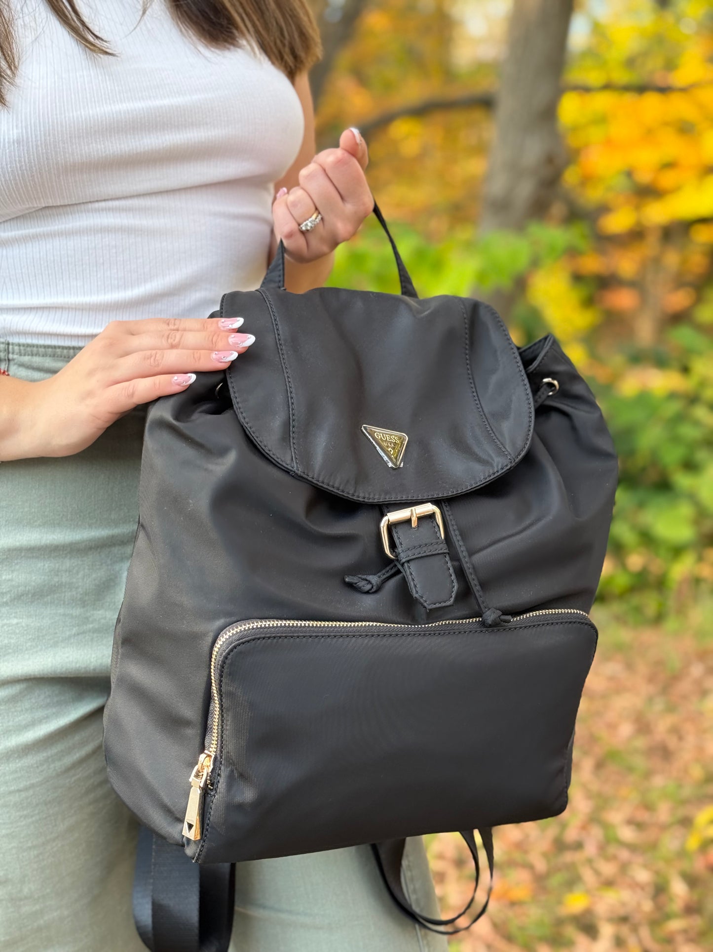 Mochila Guess Jaxy Nylon