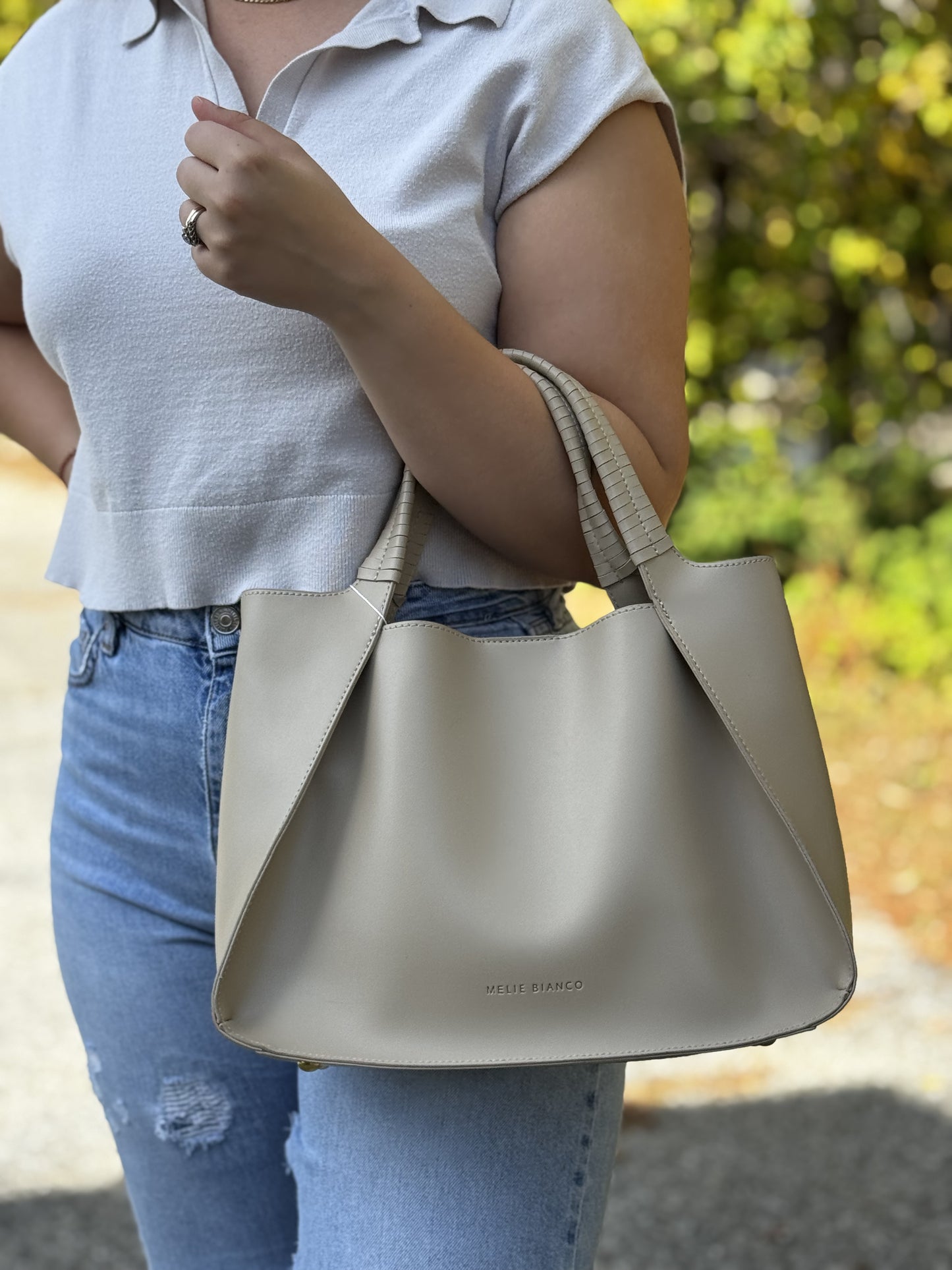 Cartera Melie Bianco