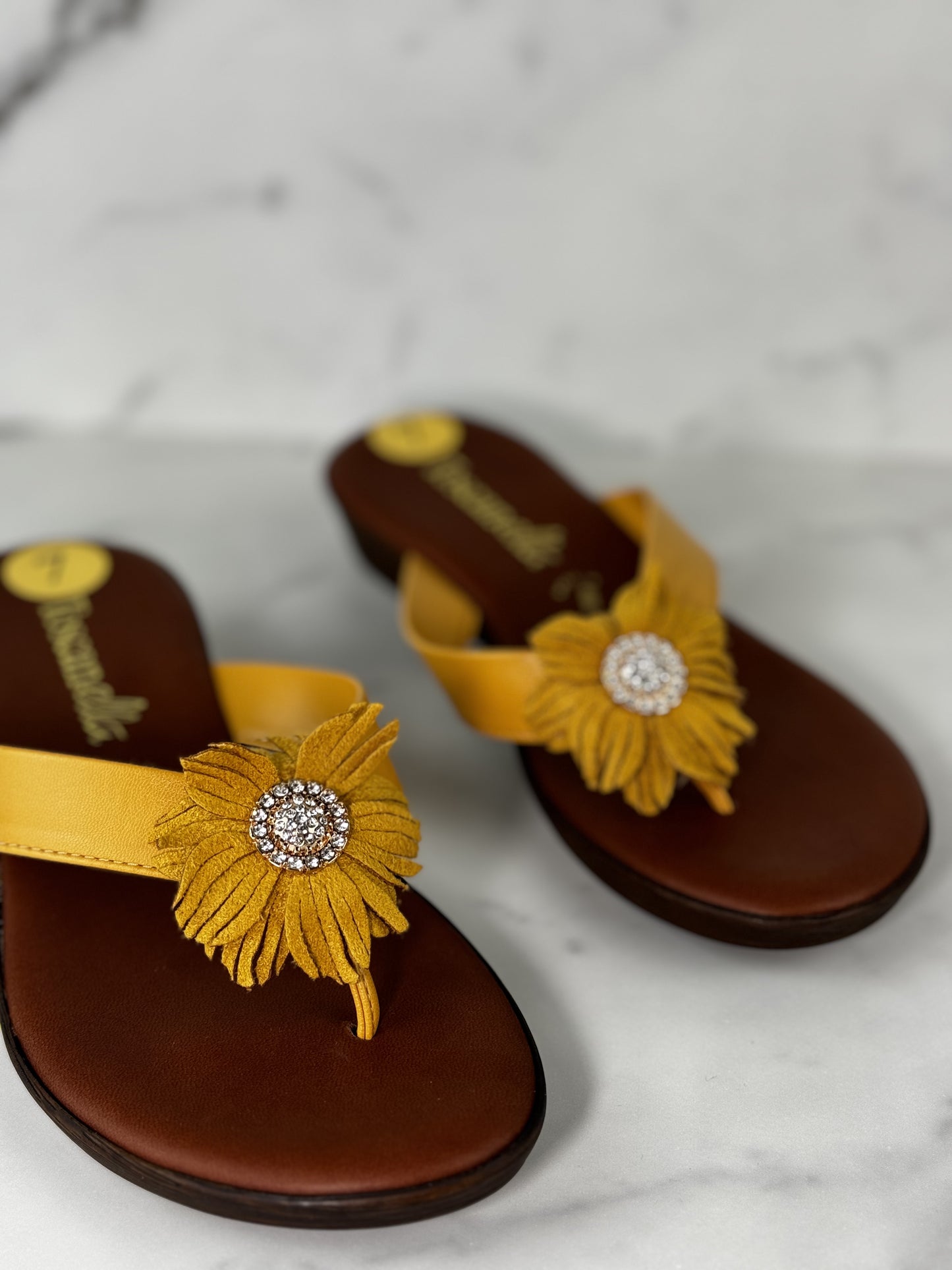 Sandalias Italiano Cuero