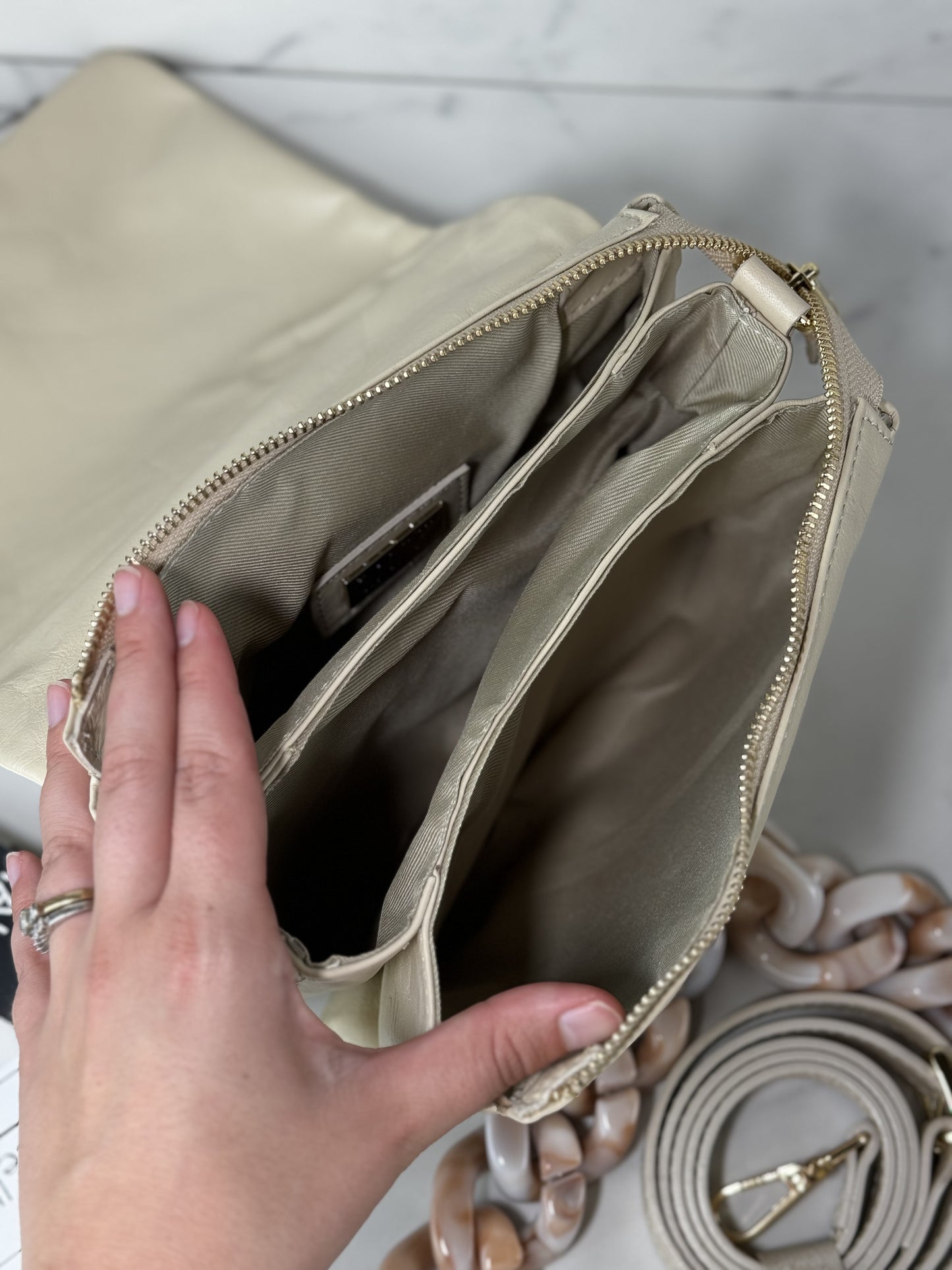 Shoulder Bag Italiano Cuero