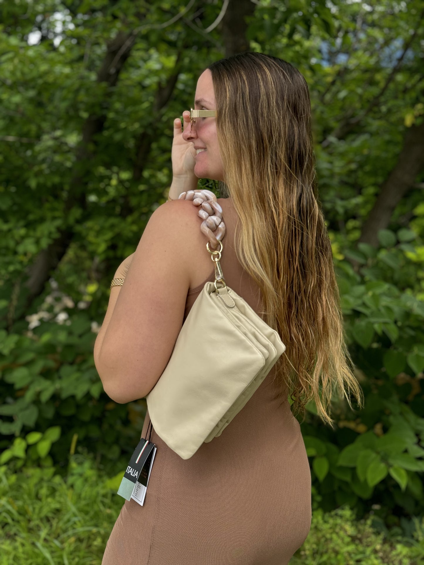 Shoulder Bag Italiano Cuero