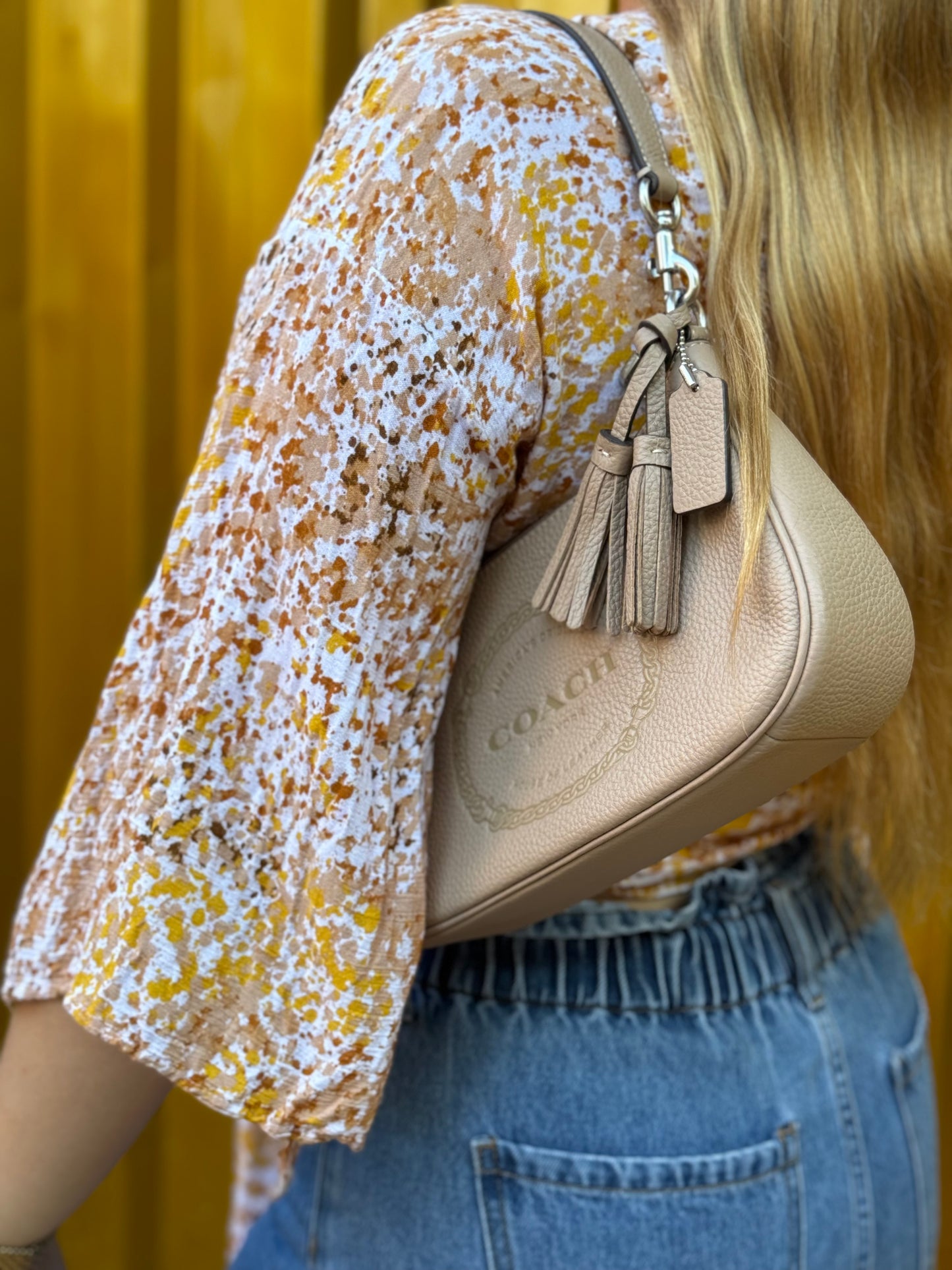 Teri Shoulder Bag Coach Heritage