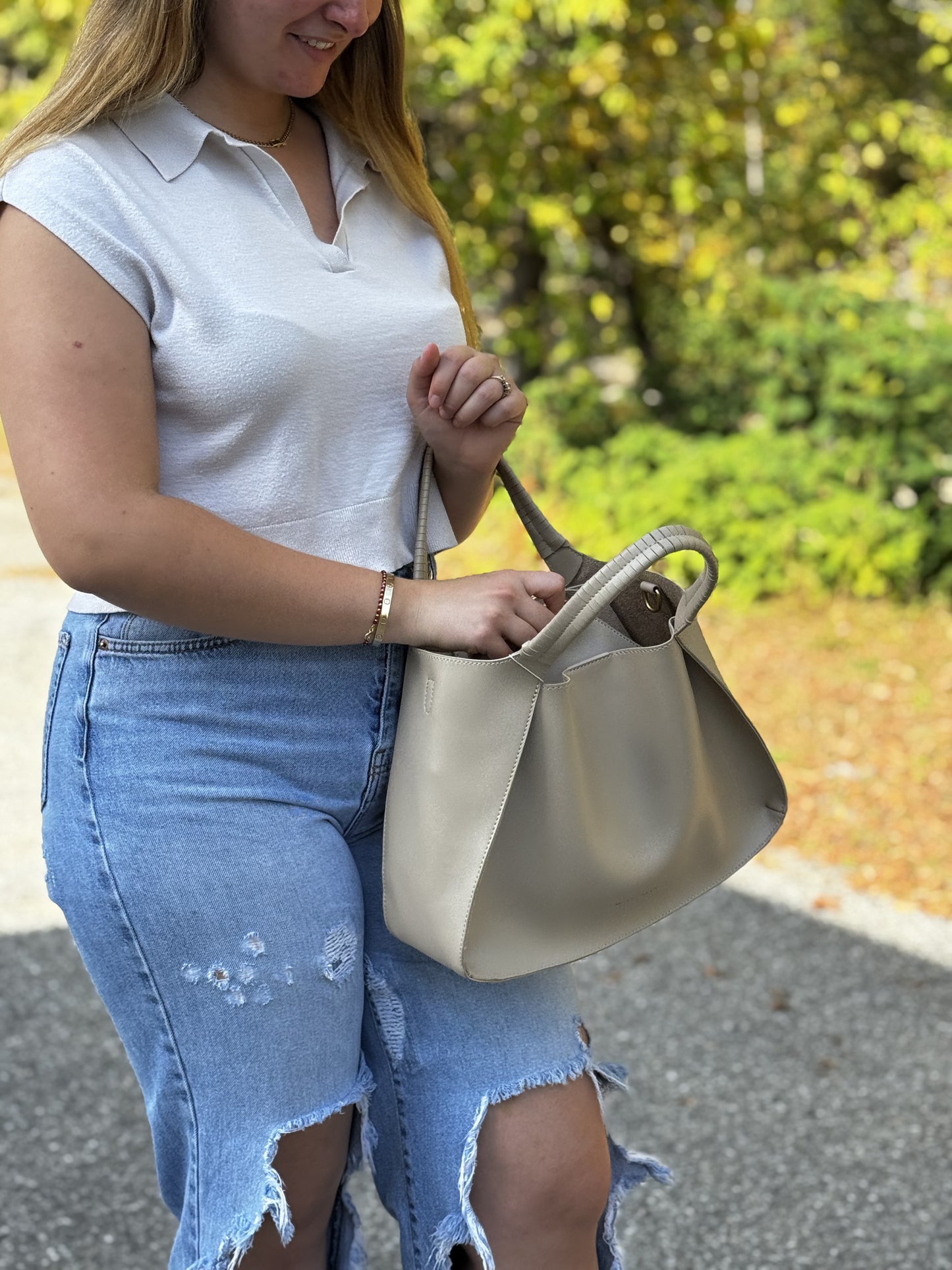 Cartera Melie Bianco