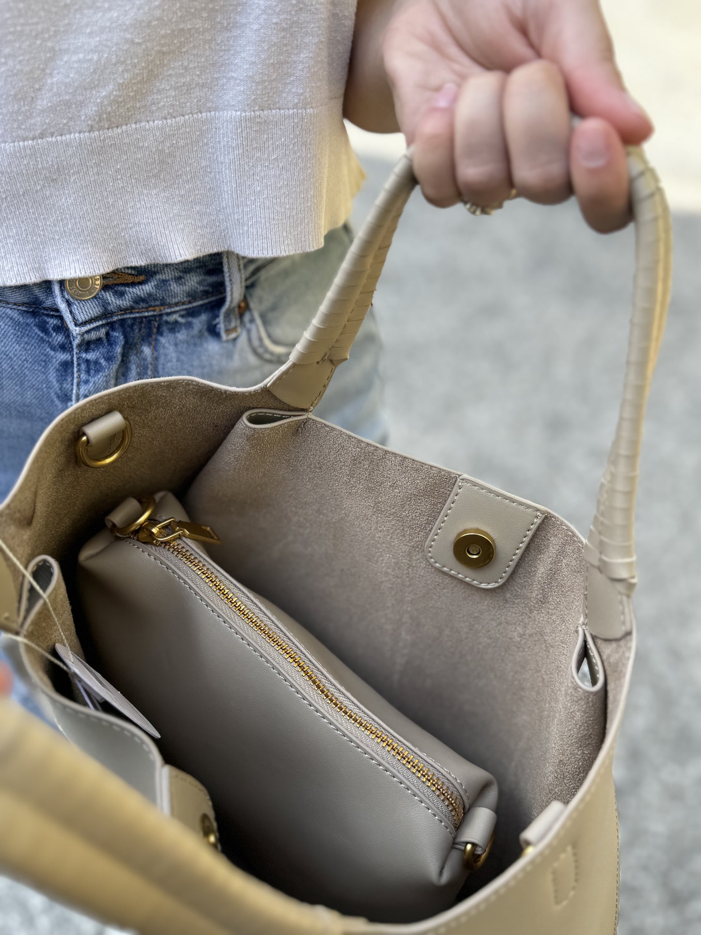 Cartera Melie Bianco