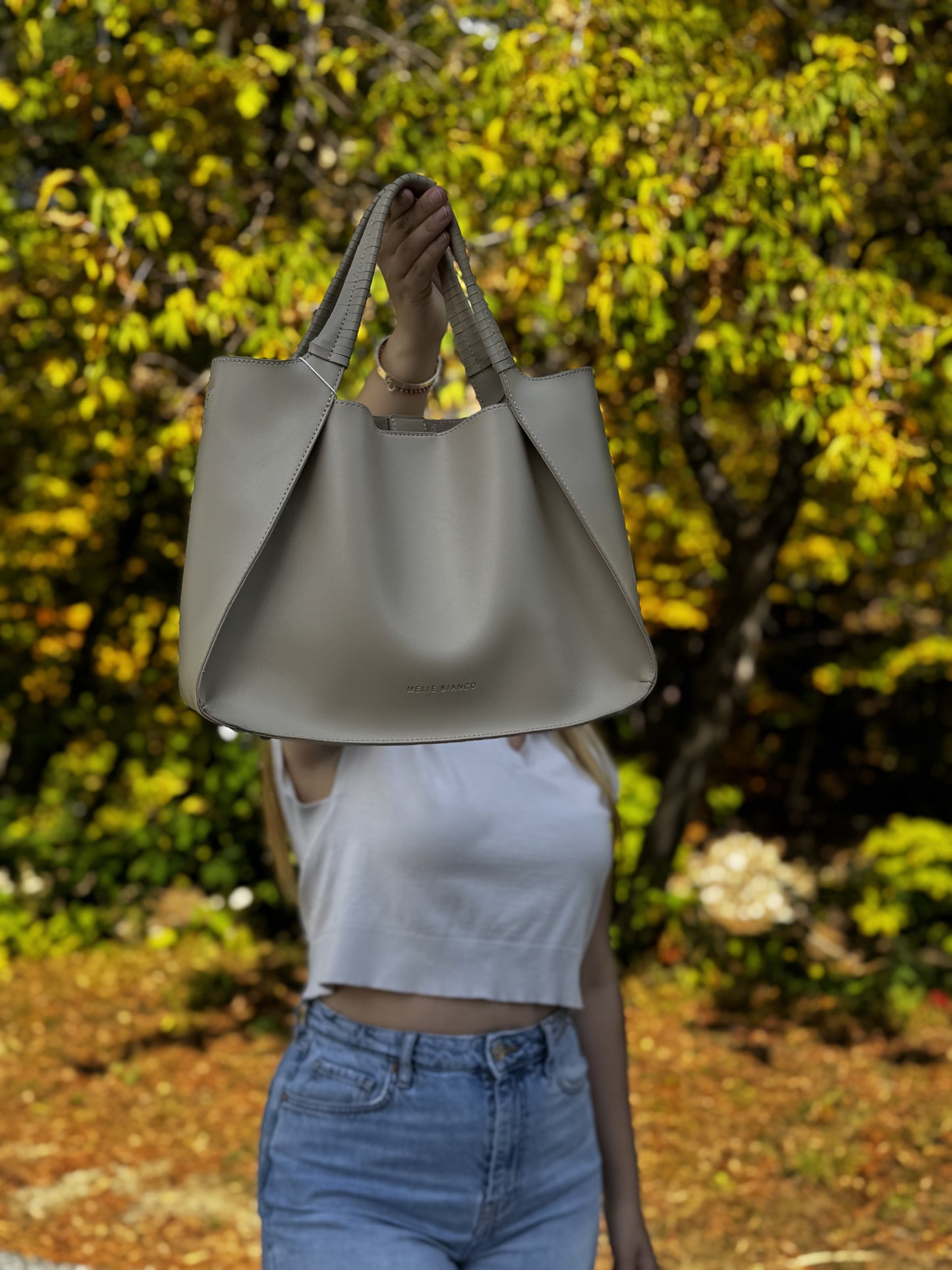 Cartera Melie Bianco