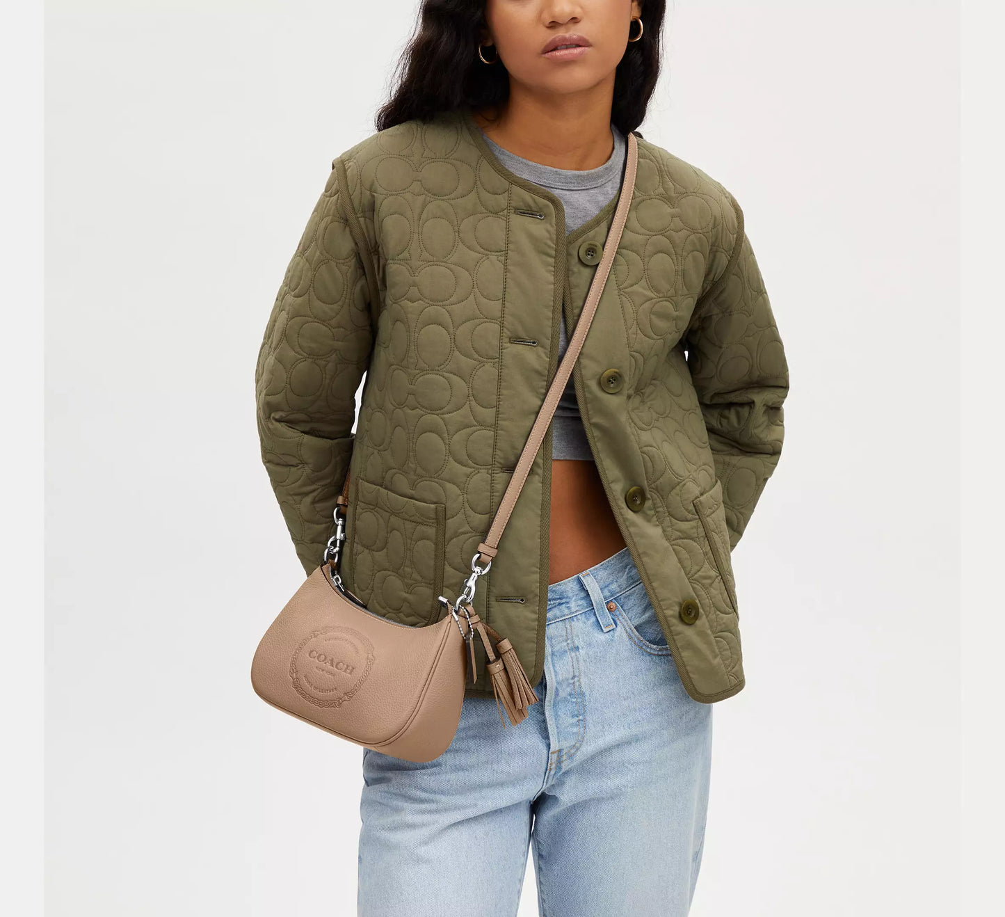 Teri Shoulder Bag Coach Heritage
